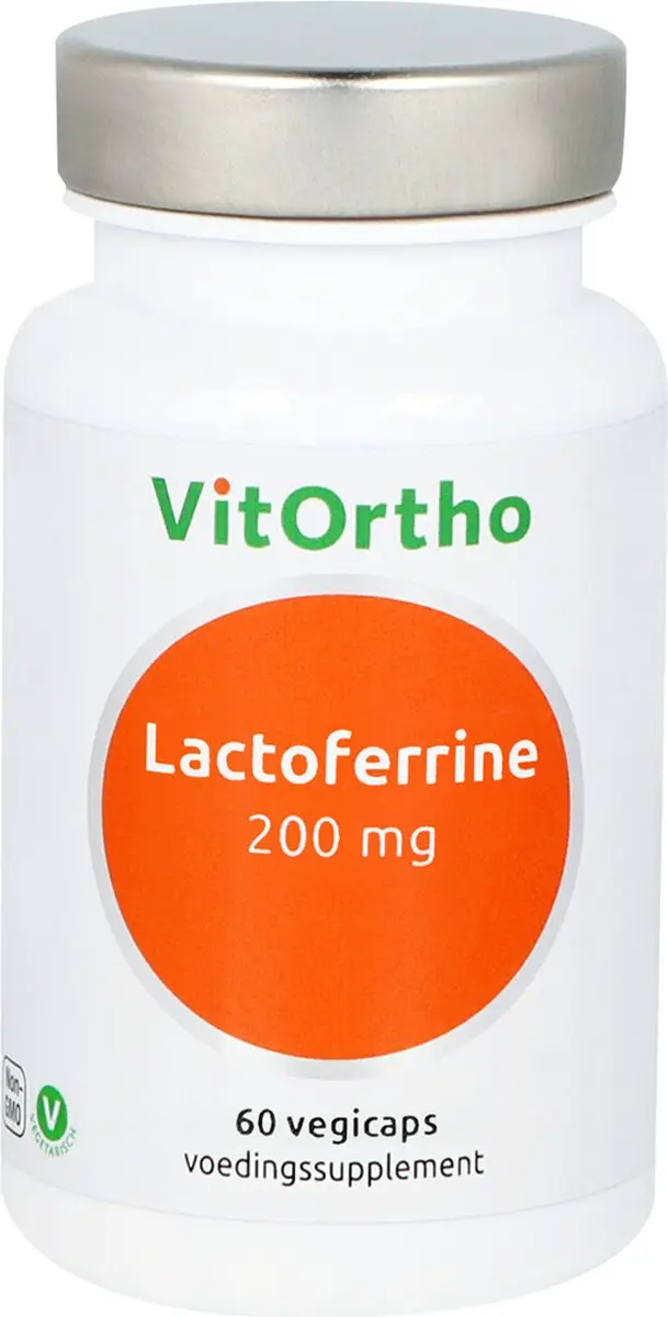 VitOrtho Lactoferrine 200mg 60 Vegacapsules