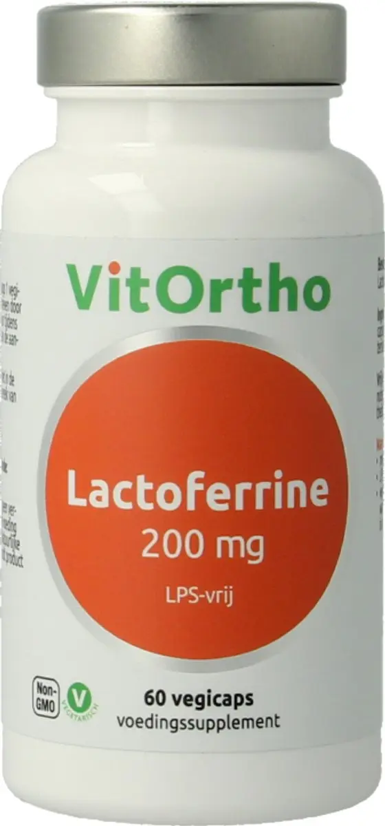 VitOrtho Lactoferrine 200mg 60 Vegacapsules