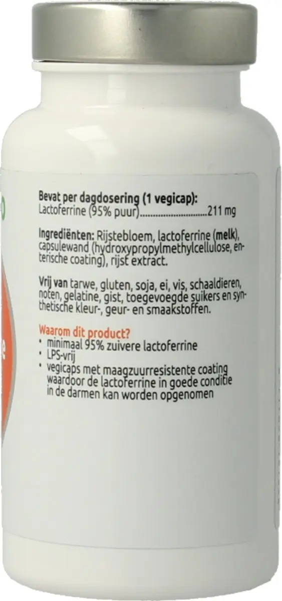 VitOrtho Lactoferrine 200mg 60 Vegacapsules