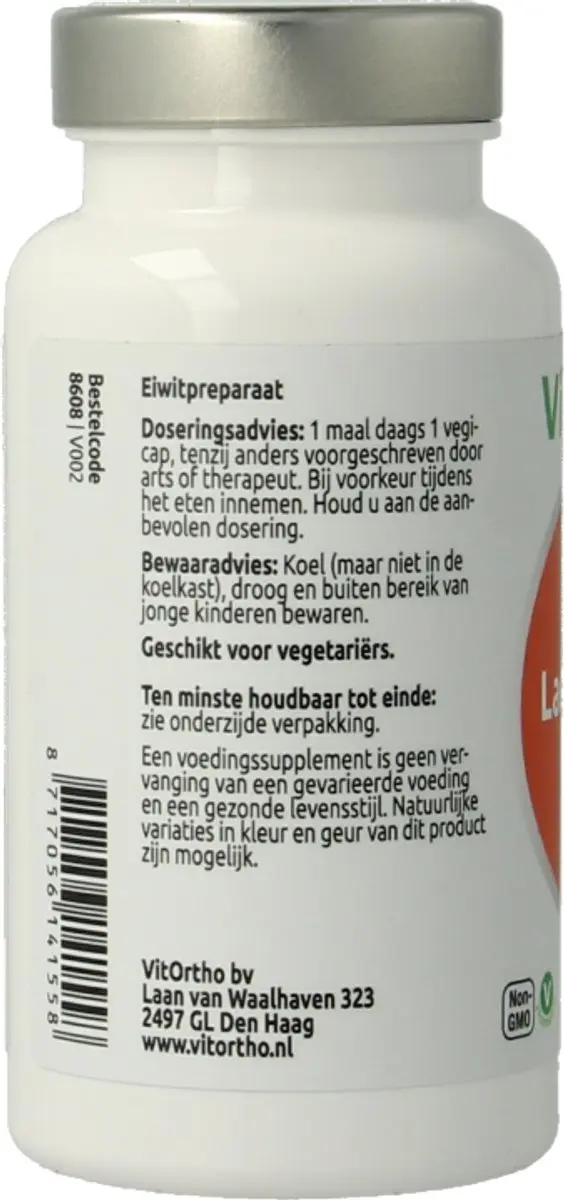 VitOrtho Lactoferrine 200mg 60 Vegacapsules