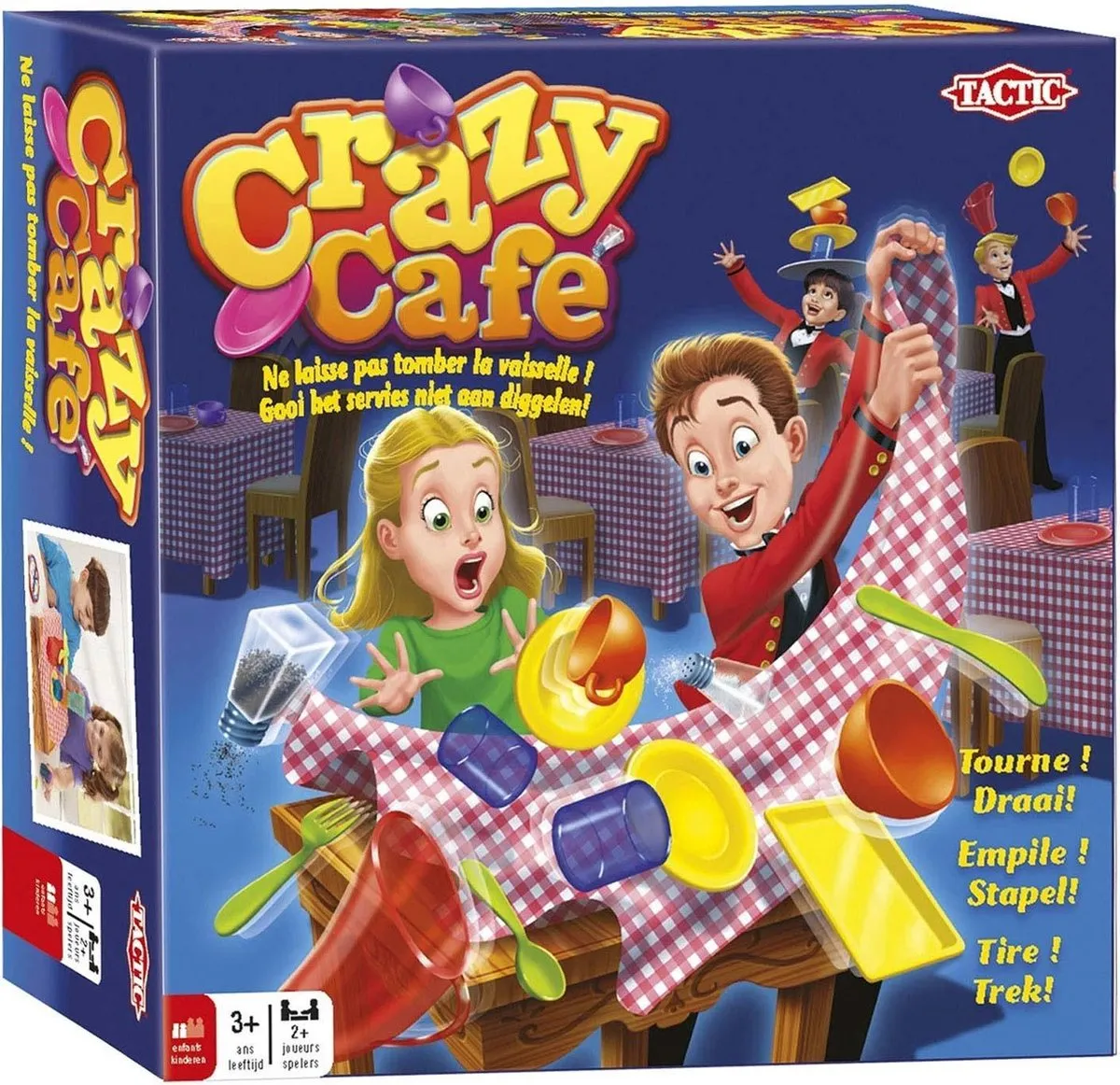 Tactic Crazy Café Bordspel - 6 Spelers