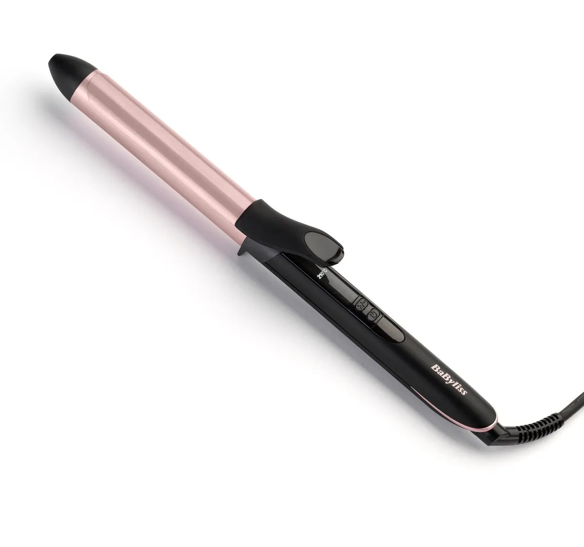 Babyliss Rose-Quartz 25mm Krultang C451E - 6 Temperaturen - Roze/Zwart