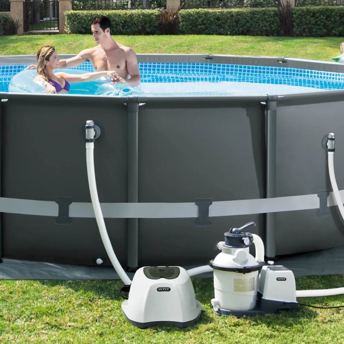 Intex Krystal Clear Zoutwatersysteem QS1200 26670GS - 12.112 L/u