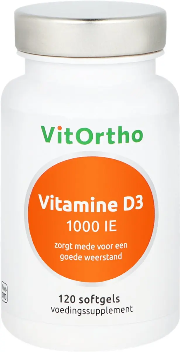 VitOrtho D3 1000IE Softgels - 120 Stuks