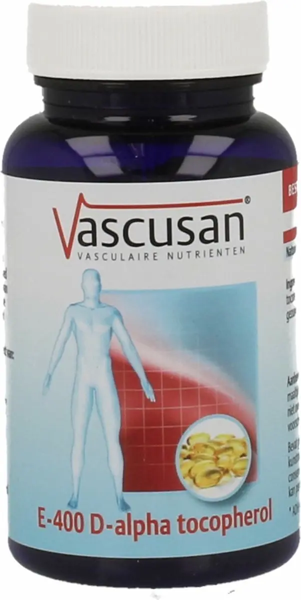 Vascusan E-400 Alpha-Tocopherol 120 Softgels