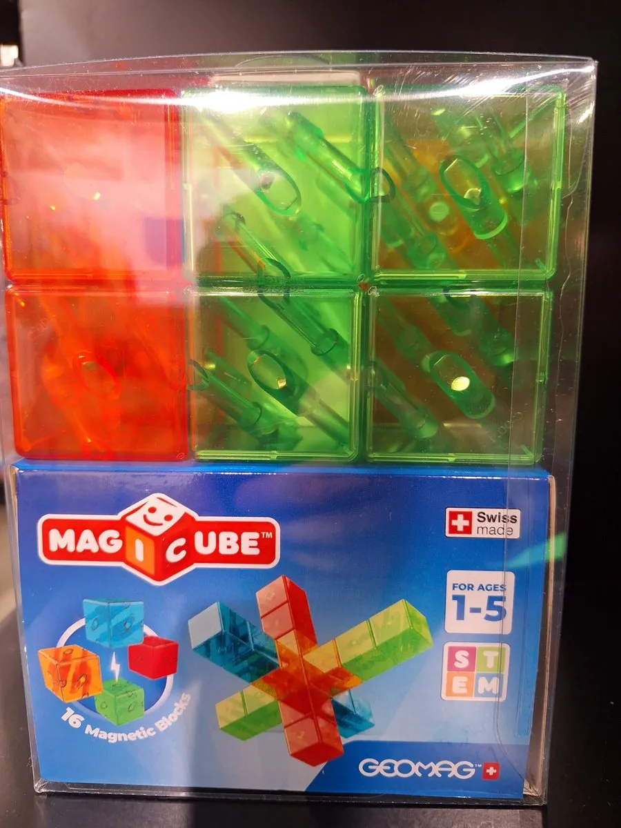 Geomag MagiCube Magnetische Bouwblokken 16-delig