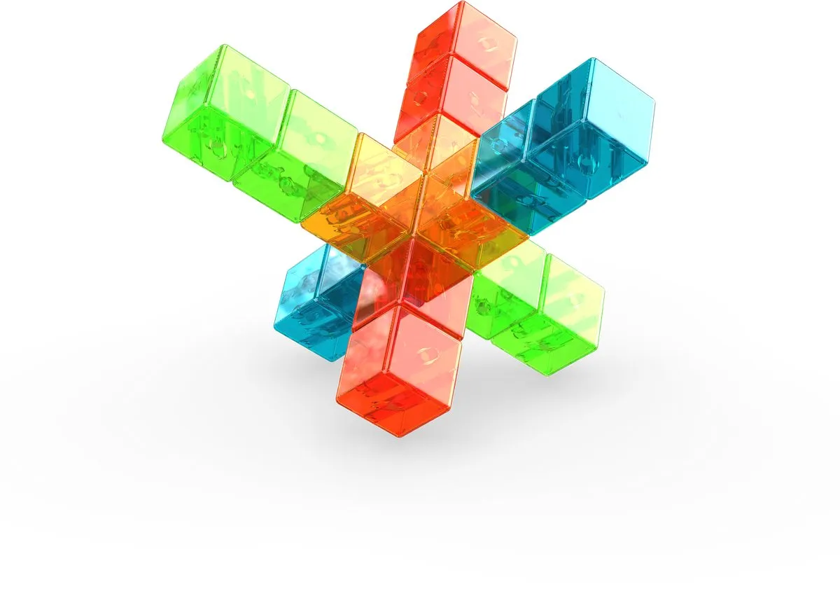 Geomag MagiCube Magnetische Bouwblokken 16-delig - Multicolor