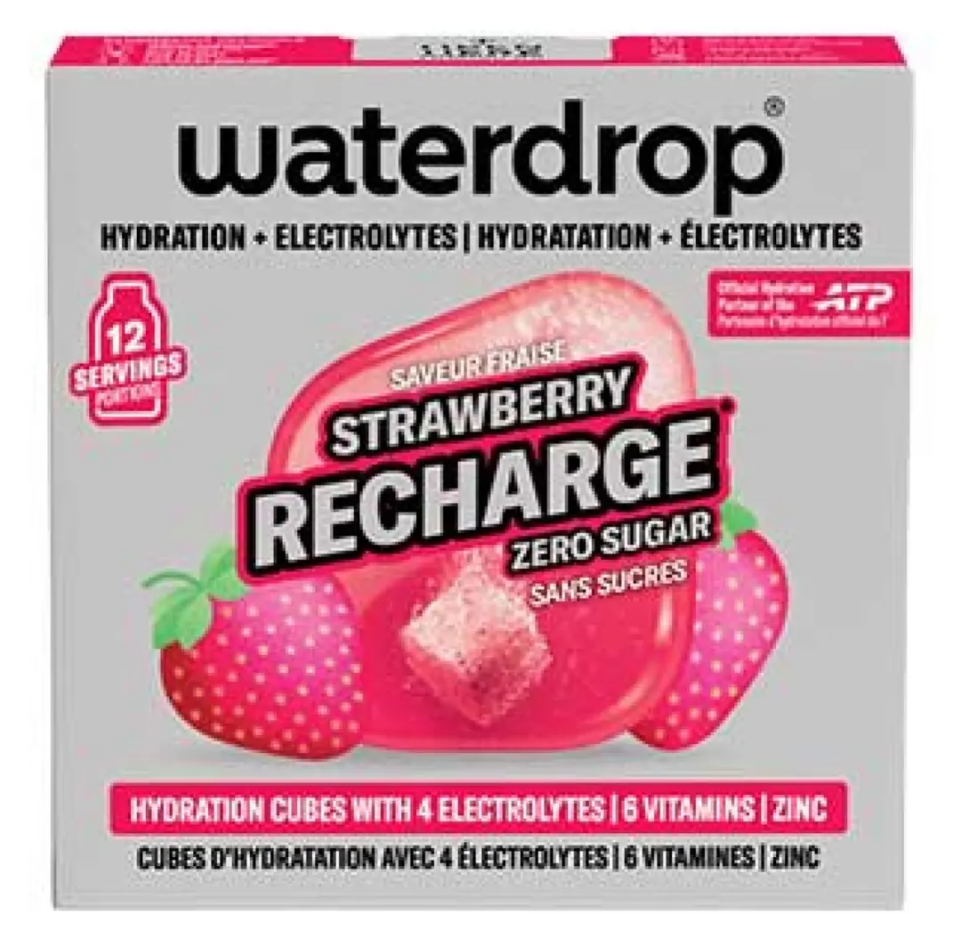 Waterdrop Microlyte Aardbei Hydratatieblok
