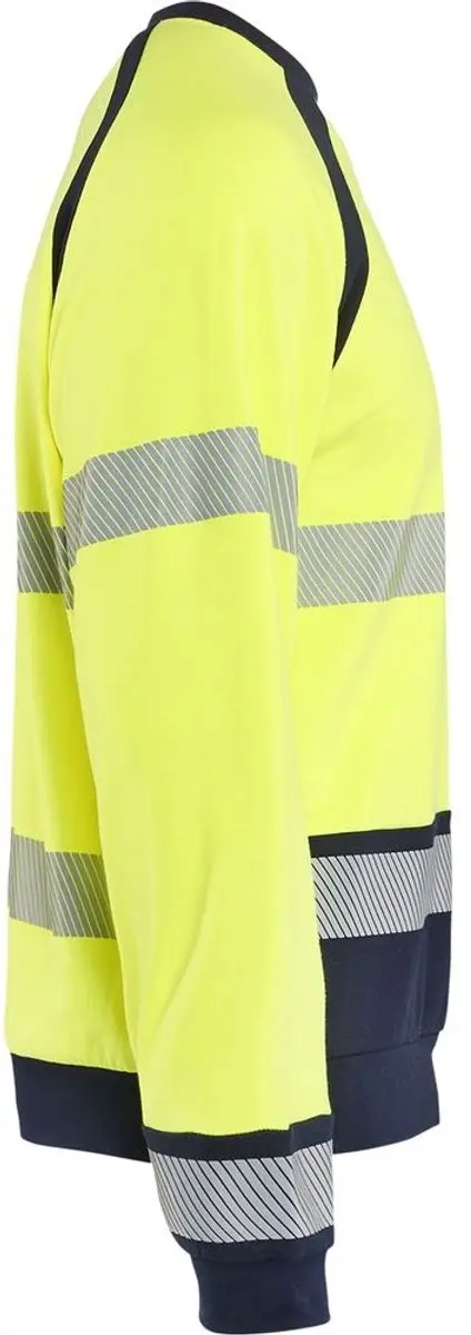 Blåkläder Multinorm Sweatshirt 30881762 - 4XL - High Vis Geel/Blauw