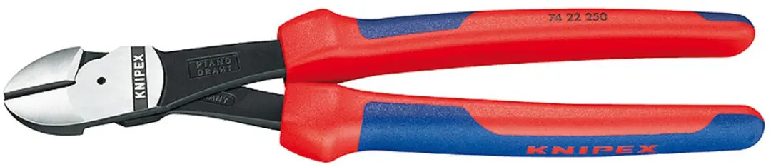 Knipex Zijsnijtang 74 22 250 - Rood