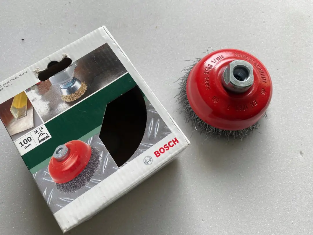 Bosch Komstaalborstel 100mm 0,5mm - 8500 tpm