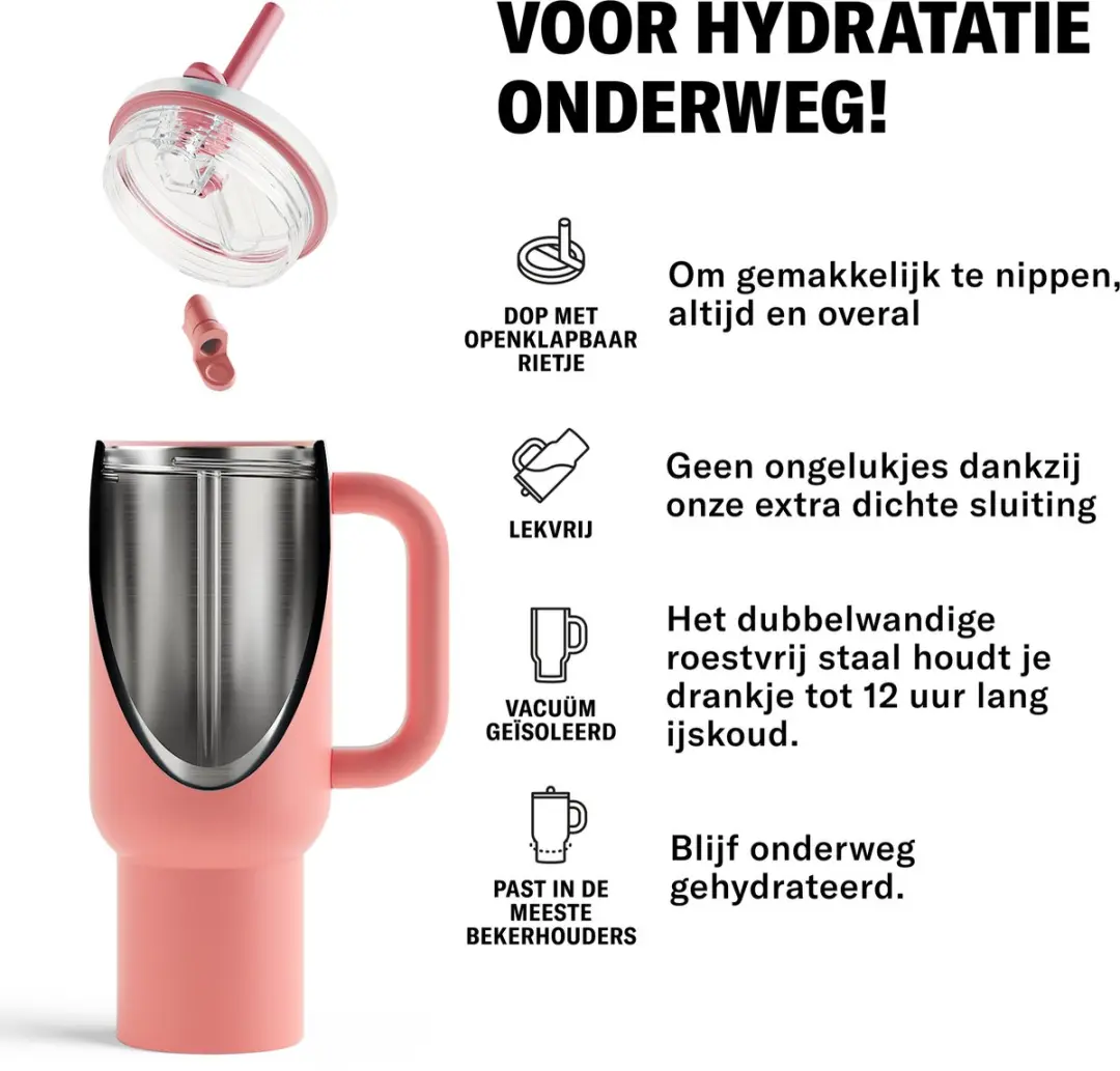 Waterdrop Explorer Thermo Drinkbeker 1,1L - 12 uur koud - Zachtroze