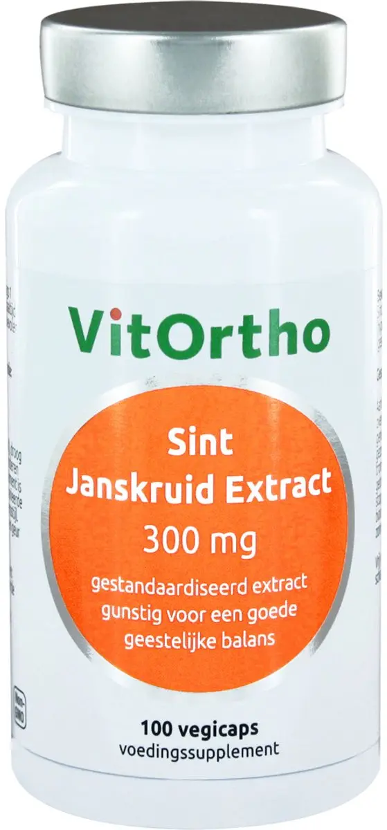 VitOrtho Sint Janskruid Extract 300mg - 100 Vegicaps