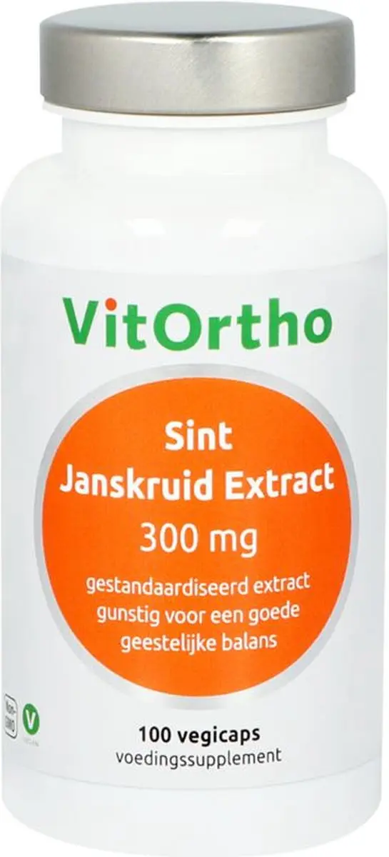 VitOrtho Sint Janskruid Extract 300mg - 100 Vegicaps