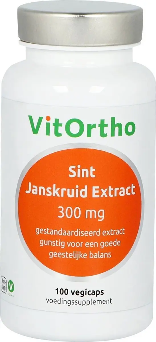 VitOrtho Sint Janskruid Extract 300mg - 100 Vegicaps