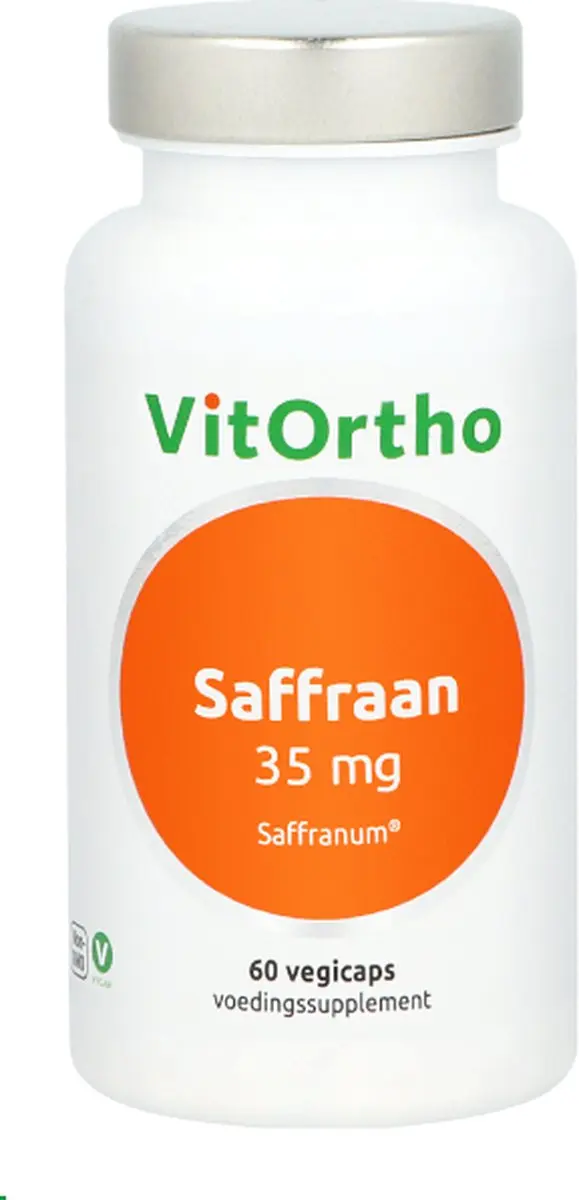 VitOrtho Saffraan 35mg Capsules - 60 Stuks