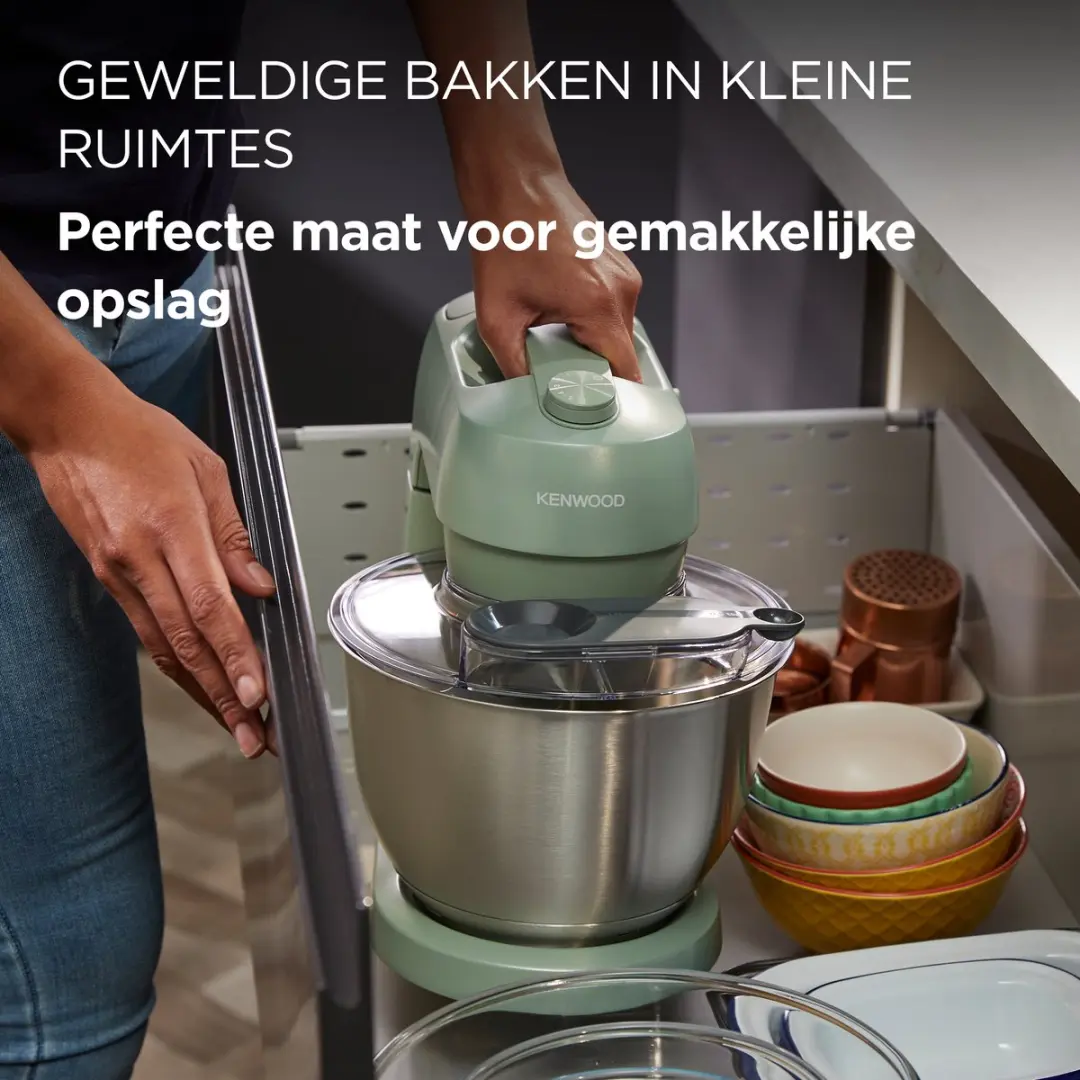 Kenwood GO KZM35.000GR Keukenmachine - 1000W - 4L - Groen