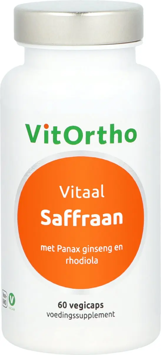 VitOrtho Saffraan Vitaal 60 Capsules