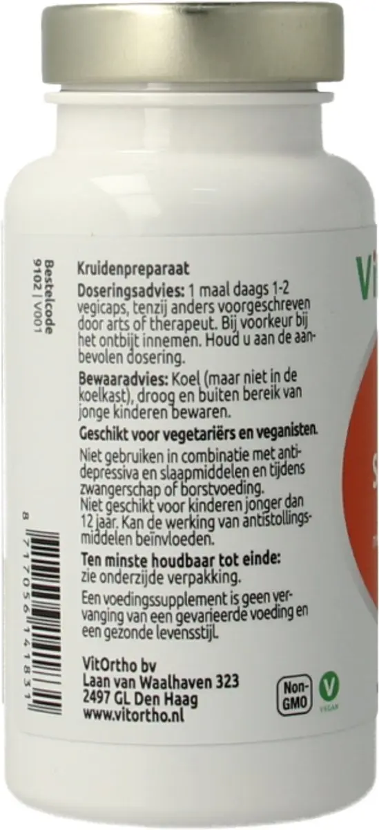 VitOrtho Saffraan Vitaal 60 Capsules