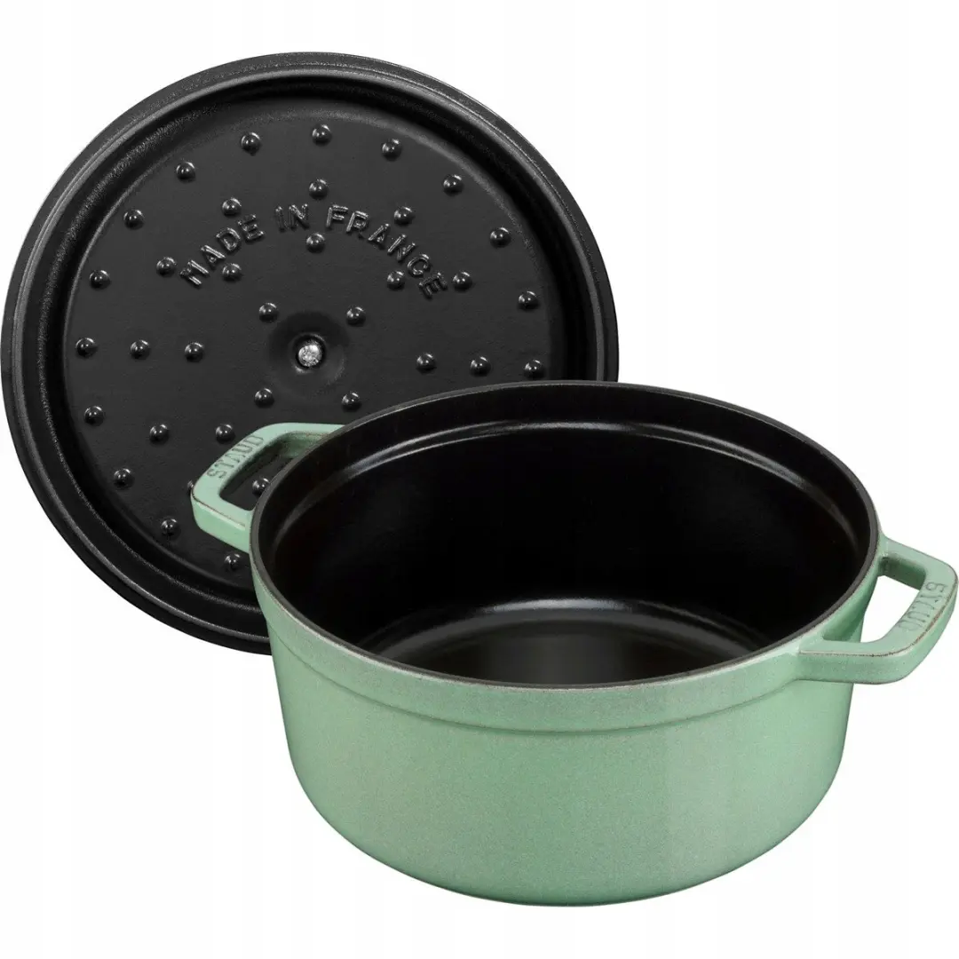 Staub La Cocotte Gietijzeren Pan 2.2L Mintgroen - afbeelding 4 van 5
