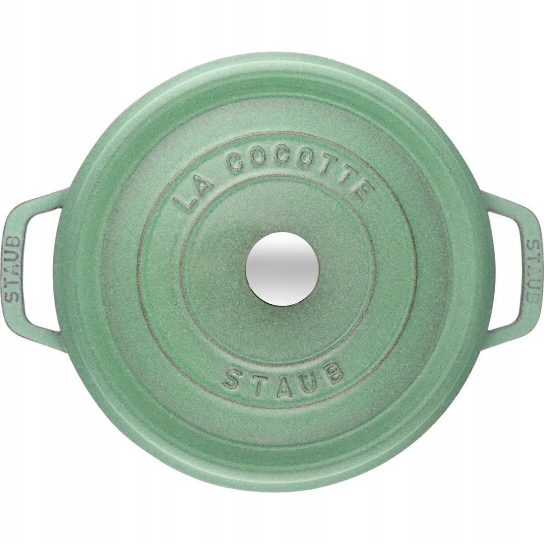 Staub La Cocotte Gietijzeren Pan 2.2L Mintgroen - afbeelding 3 van 5