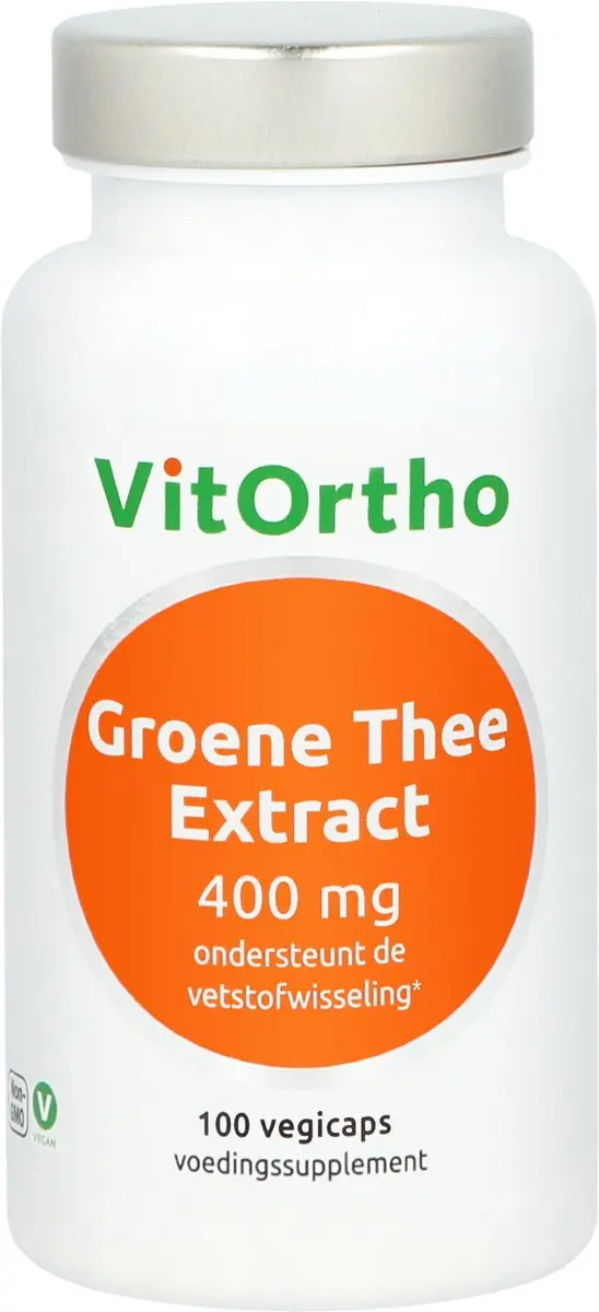 VitOrtho Groene Thee Extract 400mg - 100 Vcaps