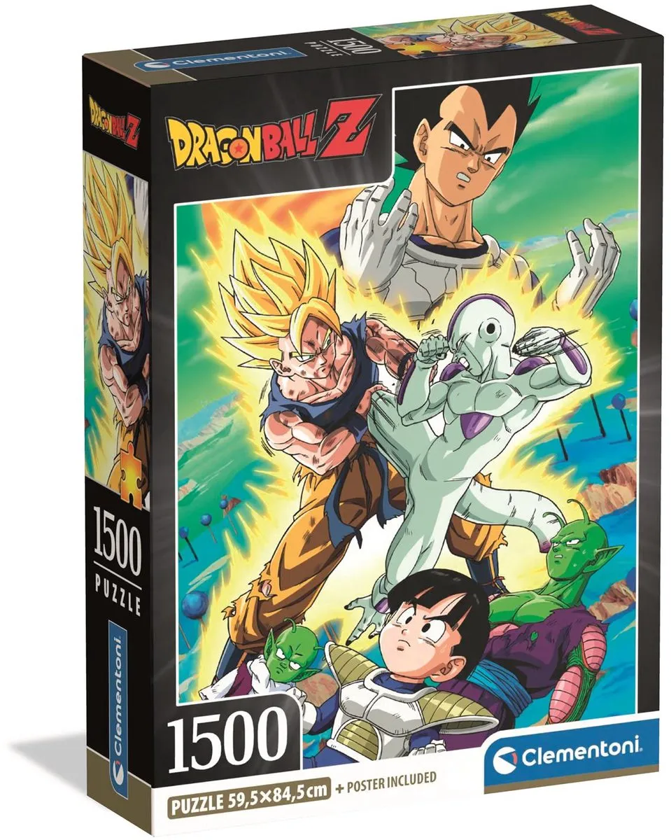 Clementoni Dragonball Z Puzzel 1500 Stuks