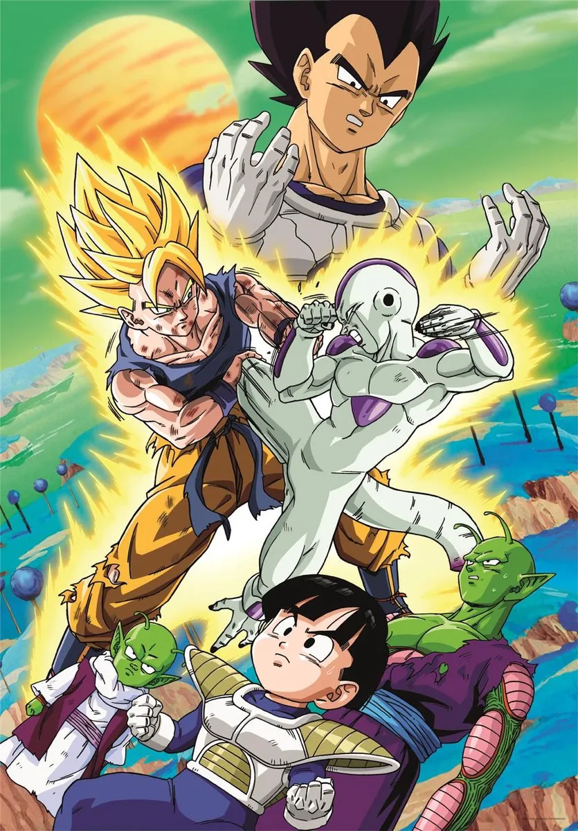 Clementoni Dragonball Z Puzzel 1500 Stuks - Multikleur