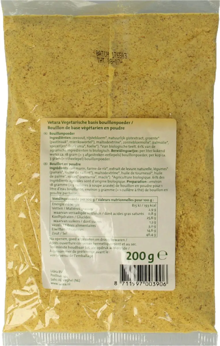 Vetara Bouillon Basis Navulling 200g