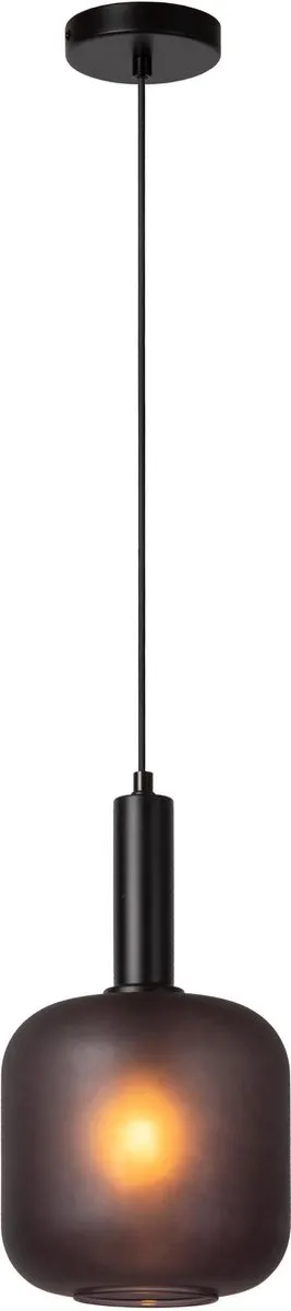 Lucide Eloise Hanglamp Ø21cm - 1xE27 - Zwart