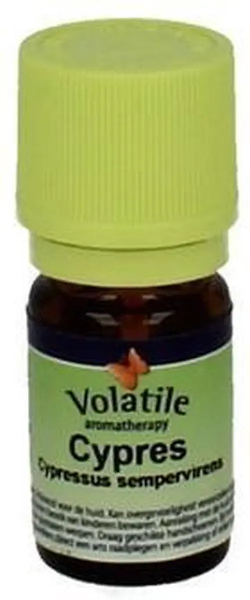 Volatile Cypres Etherische Olie 5ml - 5 Stuks