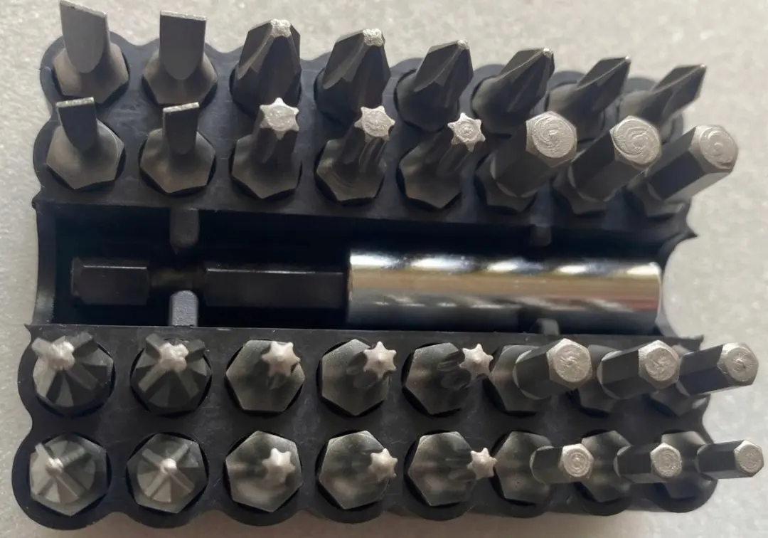 Bosch Bitset 33-delig PH/PZ/Torx/Hex - Magnetische houder