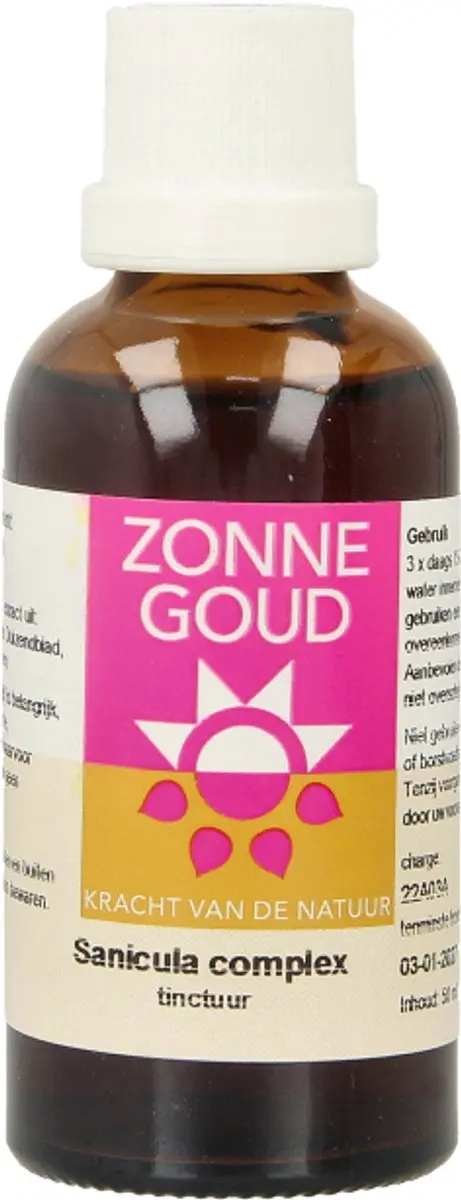 Zonnegoud Sanicula Complex 50ml