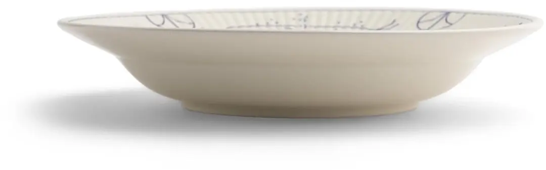 Royal Boch Copenhague Diep Bord - 6 Stuks Ø24,5cm Wit