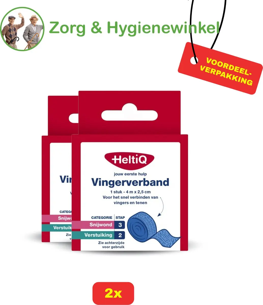 Heltiq Vingerverband 4m x 2,5cm