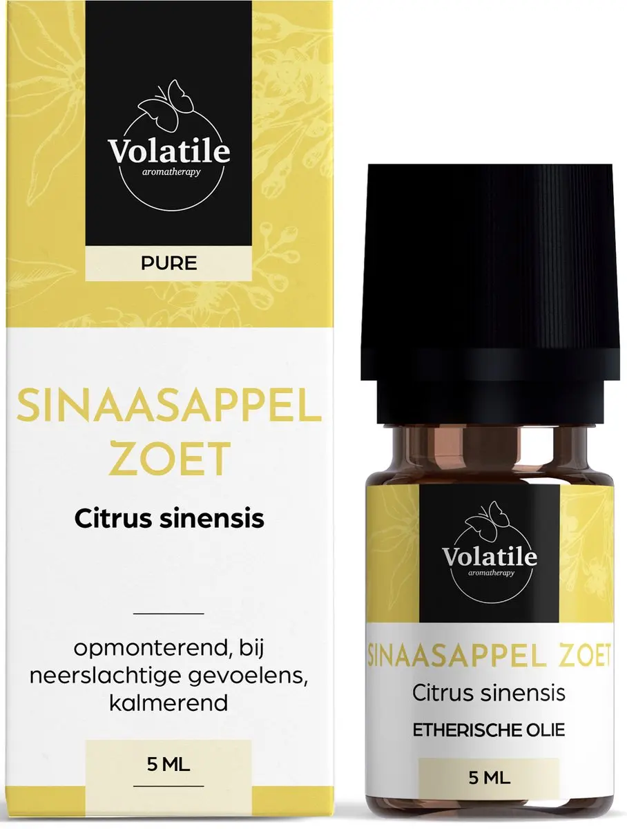 Volatile Sinaasappel Etherische Olie 5ml