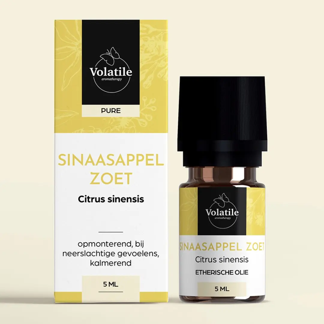 Volatile Sinaasappel Etherische Olie 5ml - 5 Stuks