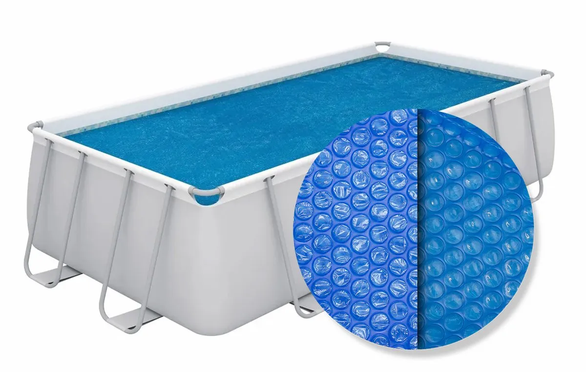 Bestway Rechthoekig Afdekzeil 404x201cm Blauw