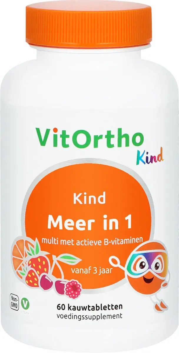 VitOrtho Meer in 1 Kind Kauwtabs