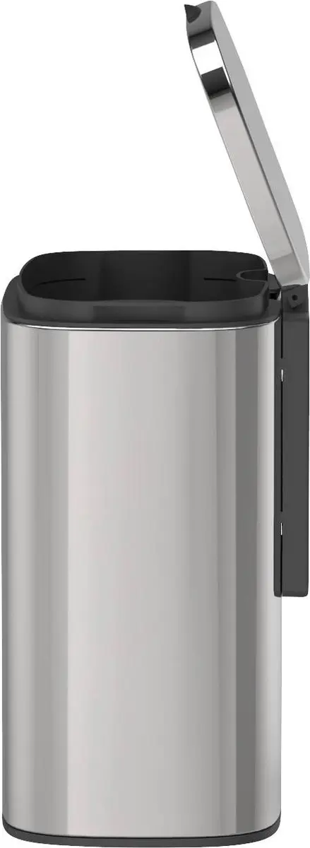 Wenko SARE Wandmontage Prullenbak 5L - Zilver - afbeelding 6 van 6