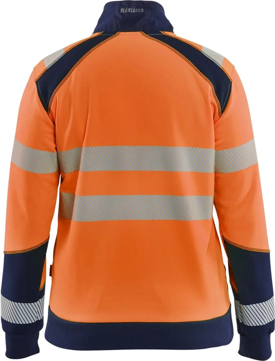 Blåkläder Dames Arbeit-sjaak 35082528 High Vis - XL - Rood/Zwart - afbeelding 6 van 6