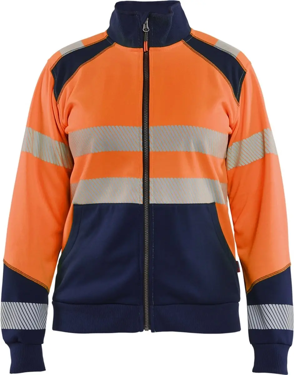 Blåkläder Dames Arbeit-sjaak 35082528 High Vis - XL - Rood/Zwart