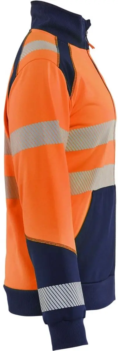 Blåkläder Dames Arbeit-sjaak 35082528 High Vis - XL - Rood/Zwart
