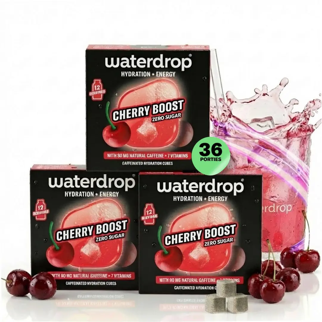 Waterdrop Energy Drink Kersensmaak