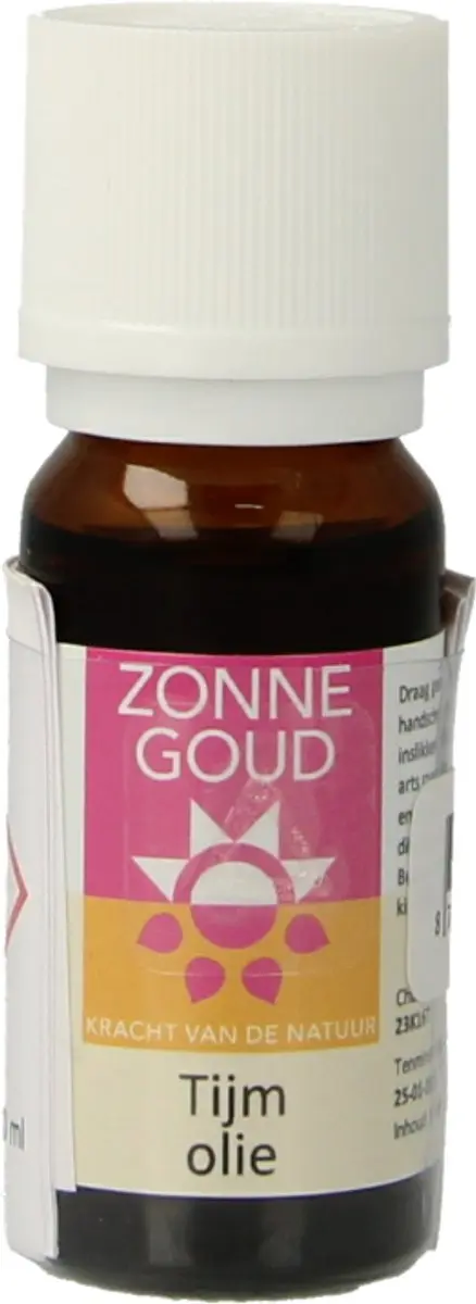 Zonnegoud Tijm Etherische Olie 10ml