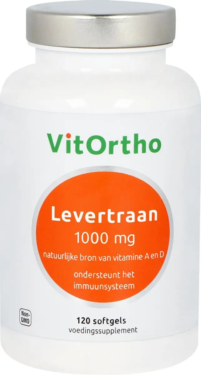 VitOrtho Levertraan 1000mg Softgels