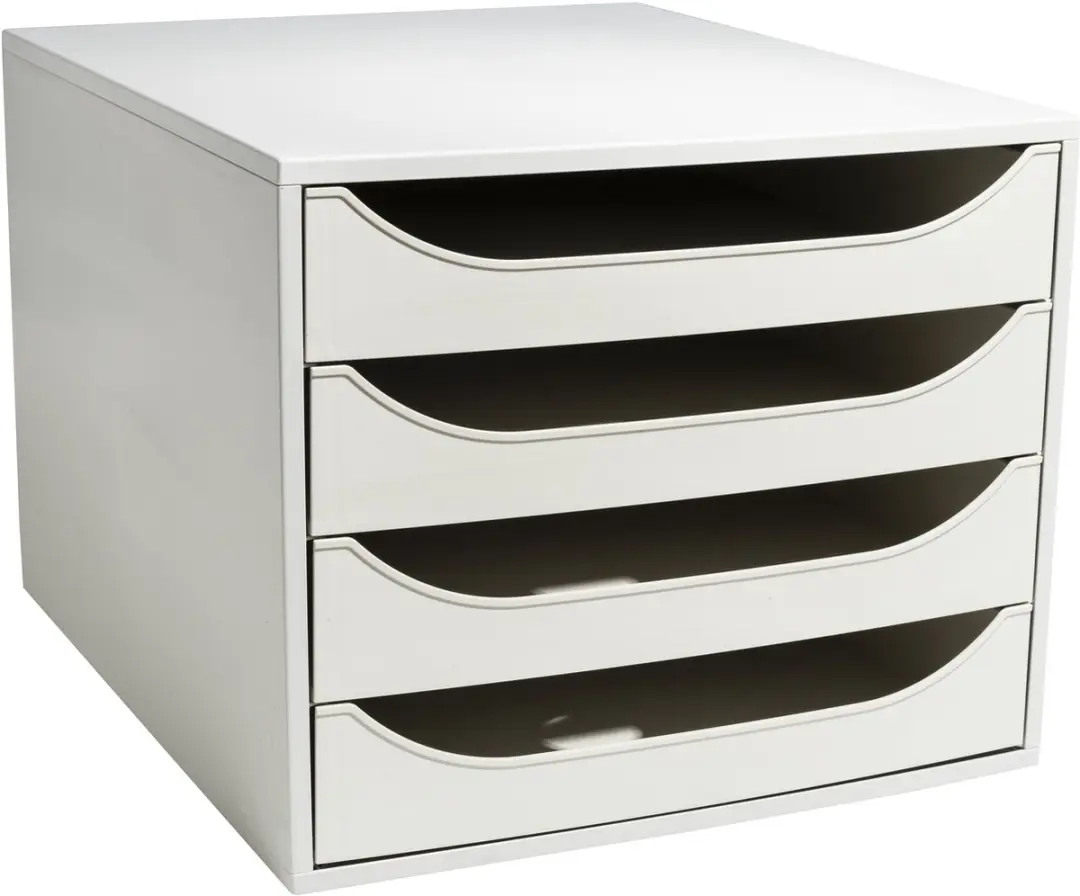 Exacompta ECOBOX Ladenblok 4 Laden - Grijs