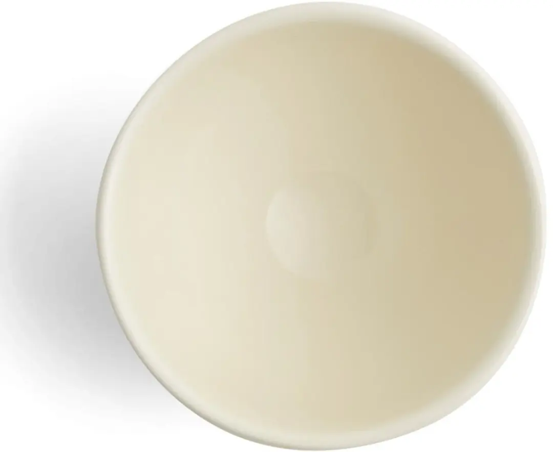 Royal Boch Kom op Voet 10cm - 6 Stuks - Wit