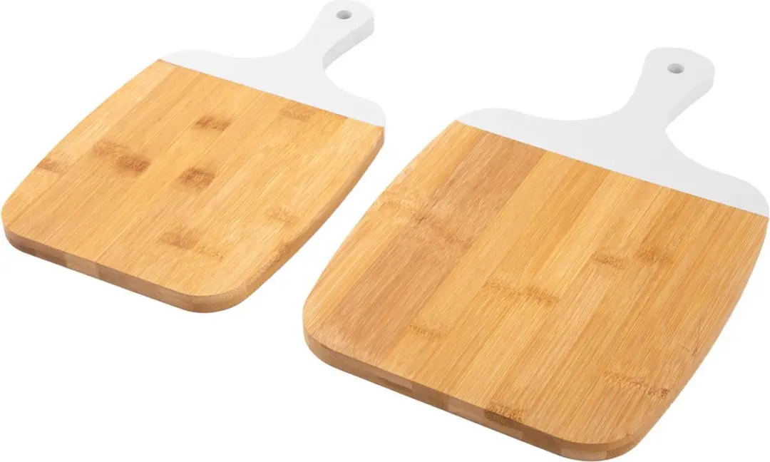 Present Time Snijplankset Gourmet Wit - 2 Stuks