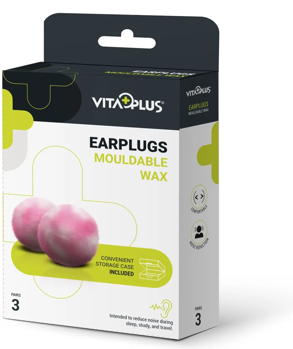 Vitaplus Earplugs Mouldable Wax
